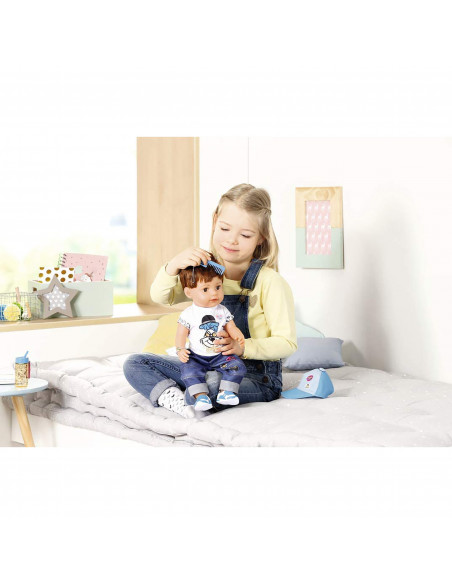 BABY born - Fratior interactiv cu corp moale, 43 cm,ZF826911