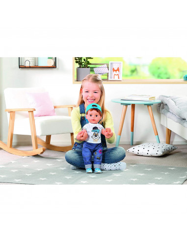 BABY born - Fratior interactiv cu corp moale, 43 cm,ZF826911