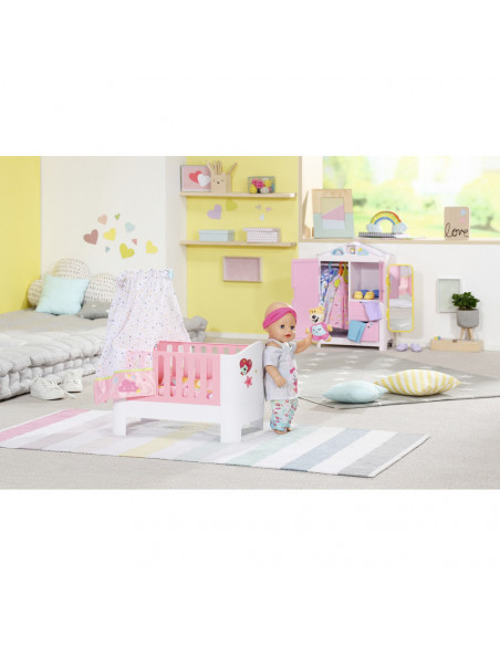 BABY born - Dulap haine cu sunete si stickere,ZF827987