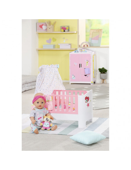 BABY born - Dulap haine cu sunete si stickere,ZF827987