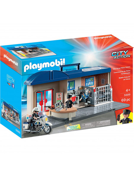 Set Mobil Statie De Politie,5689