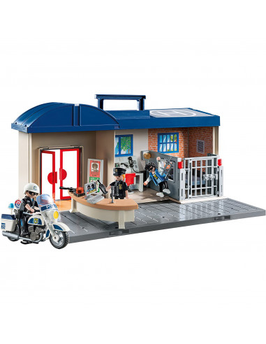 Set Mobil Statie De Politie,5689