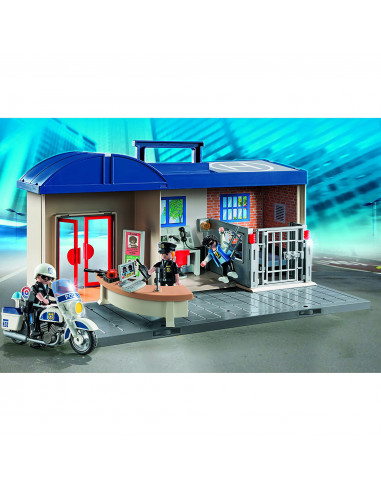 Set Mobil Statie De Politie,5689