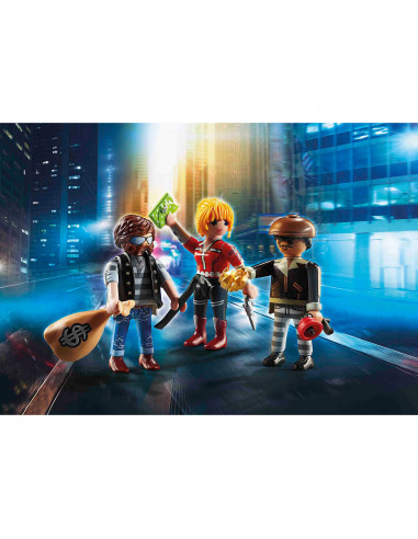 SET 3 FIGURINE HOTI,70670