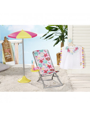 BABY born - Set plaja - umbrela cu scaun si accesorii 43