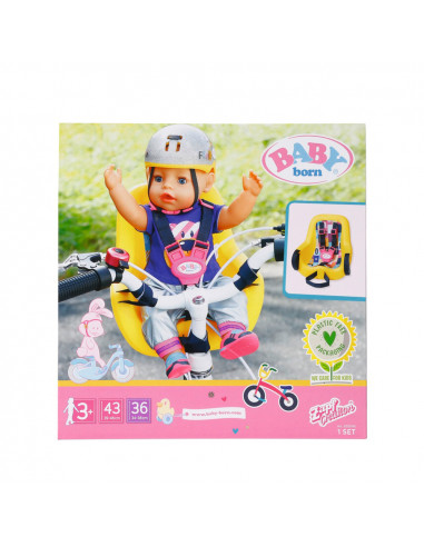 BABY born - Scaunel de bicicleta 43 cm,ZF830048