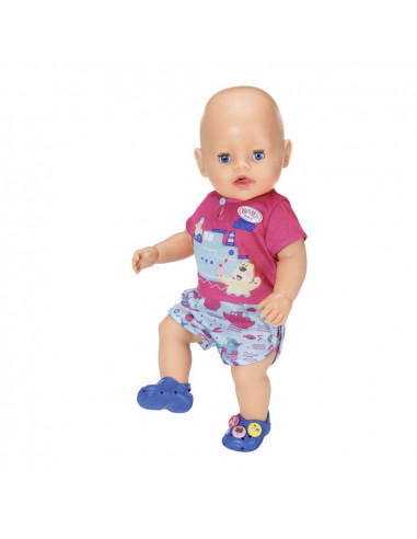 BABY born - Pijama baie si papucei 43 cm,ZF830628
