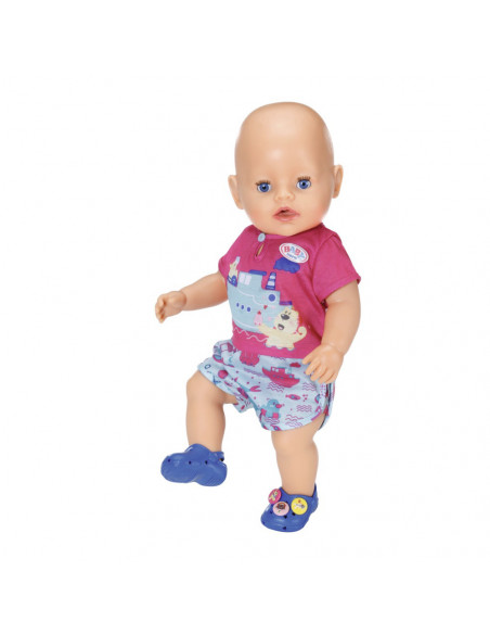 BABY born - Pijama baie si papucei 43 cm,ZF830628