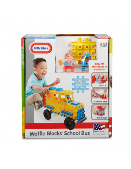 Blocuri De Constructie - Autobuz Scolar,LT64446