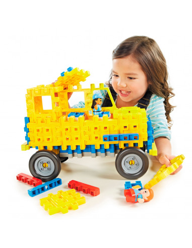 Blocuri De Constructie - Autobuz Scolar,LT64446