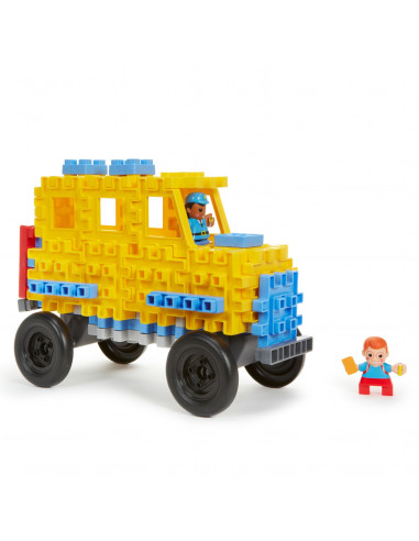 Blocuri De Constructie - Autobuz Scolar,LT64446