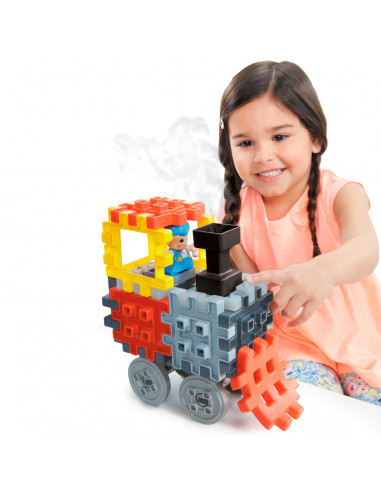 Blocuri De Constructie - Tren Cu Aburi,LT64313