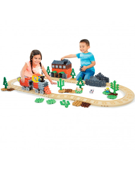 Blocuri De Constructie - Tren Cu Aburi,LT64313