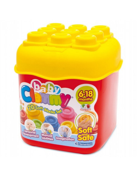 Clemmy - Set 20 Cuburi In Cutie,CL14741