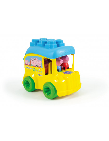 Soft Clemmy-Autobuz Peppa Cu Cuburi,CL17248