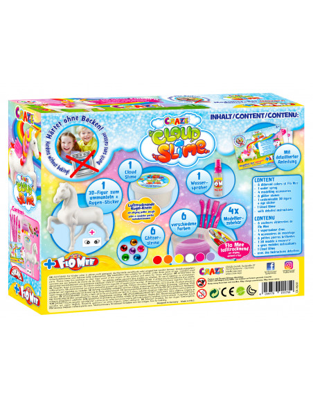 CLOUD SLIME SI PLASTILINA-UNICORN,CRZ15759
