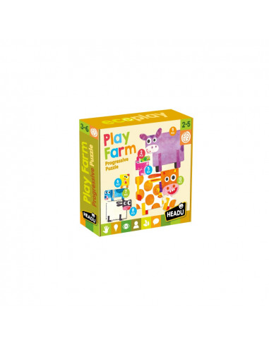 PUZZLE PROGRESIV - SA NE JUCAM CU FERMA,HE24759