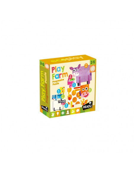 PUZZLE PROGRESIV - SA NE JUCAM CU FERMA,HE24759