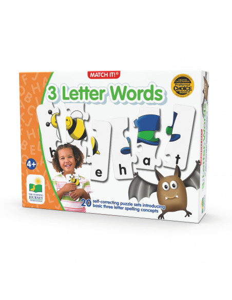 PUZZLE POTRIVESTE CUVINTELE DIN 3 LITERE - ENG,TLJ116456