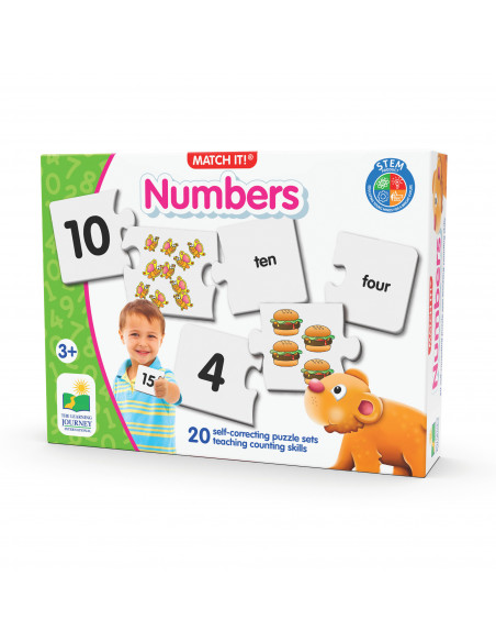 PUZZLE POTRIVESTE NUMERELE - ENG,TLJ648933