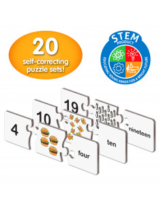 PUZZLE POTRIVESTE NUMERELE - ENG,TLJ648933 2