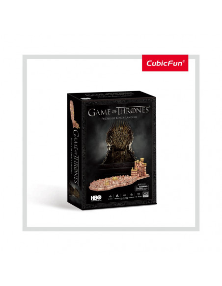 PUZZLE 3D GAME OF THRONES -TINUTUL REGELUI 262 PIESE,CUDS0987h