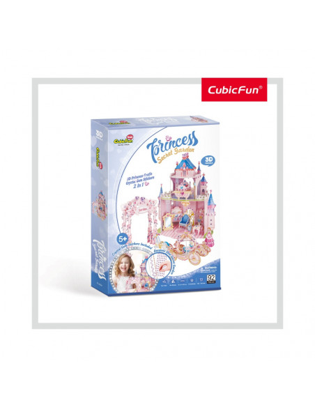 PUZZLE 3D + STICKERE GRADINA SECRETA A PRINTESEI 92