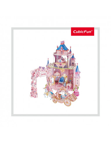 PUZZLE 3D + STICKERE GRADINA SECRETA A PRINTESEI 92