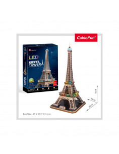 PUZZLE 3D LED TURNUL EIFFEL 82 PIESE,CUL091h 2