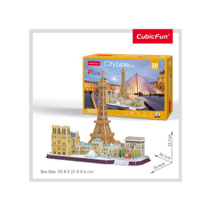 PUZZLE 3D PARIS 114 PIESE,CUMC254h 2