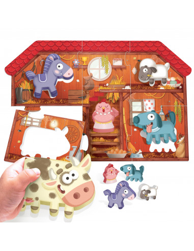 MONTESSORI PRIMUL MEU PUZZLE - FERMA,HE20140