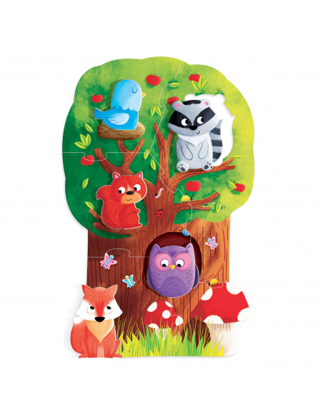 MONTESSORI PRIMUL MEU PUZZLE - PADUREA,HE20133
