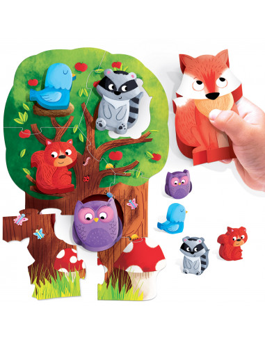 MONTESSORI PRIMUL MEU PUZZLE - PADUREA,HE20133