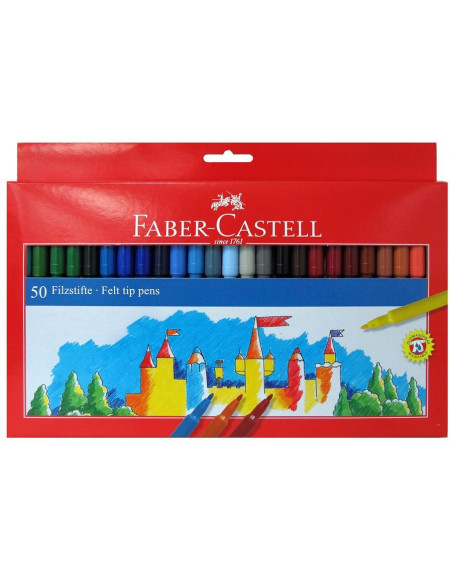 FC554250,CARIOCA 50 CULORI FABER-CASTELL