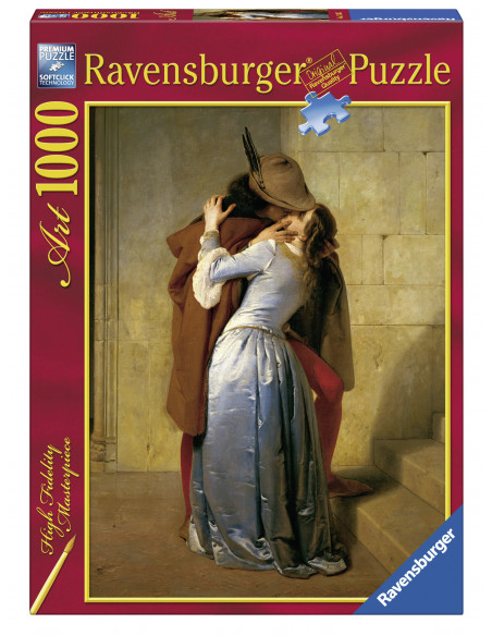PUZZLE HAYEZ: SARUTUL, 1000 PIESE,RVSPA15405