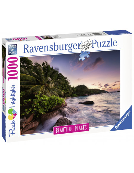 PUZZLE INSULA PRASLIN, 1000 PIESE,RVSPA15156