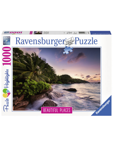PUZZLE INSULA PRASLIN, 1000 PIESE,RVSPA15156