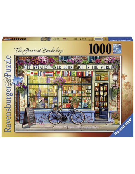 PUZZLE LIBRARIE GROZAVA, 1000 PIESE,RVSPA15337
