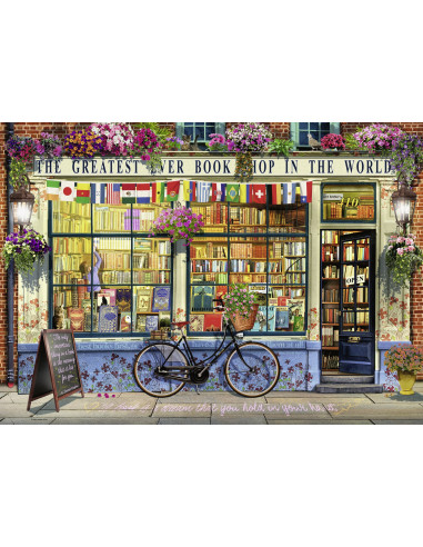 PUZZLE LIBRARIE GROZAVA, 1000 PIESE,RVSPA15337