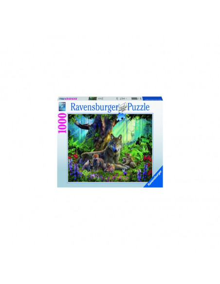 PUZZLE FAMILIE LUPI, 1000 PIESE,RVSPA15987