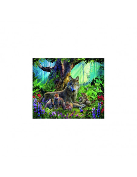 PUZZLE FAMILIE LUPI, 1000 PIESE,RVSPA15987