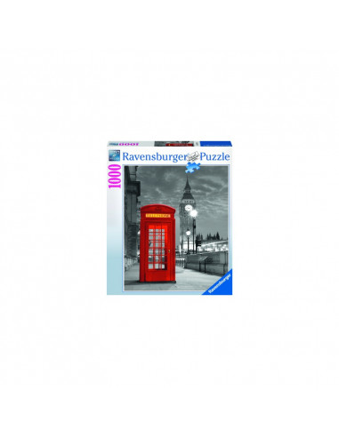 PUZZLE CABINA TELEFON BIG BEN, 1000 PIESE,RVSPA19475