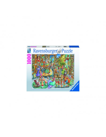 PUZZLE NOAPTE IN LIBRARIE, 1000 PCS,RVSPA16455