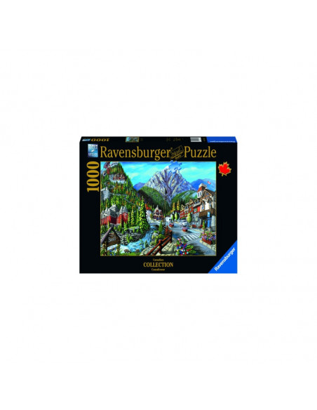 PUZZLE ORASUL BANFF, 1000 PIESE,RVSPA16481