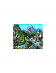 PUZZLE ORASUL BANFF, 1000 PIESE,RVSPA16481 2