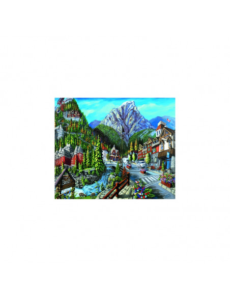 PUZZLE ORASUL BANFF, 1000 PIESE,RVSPA16481