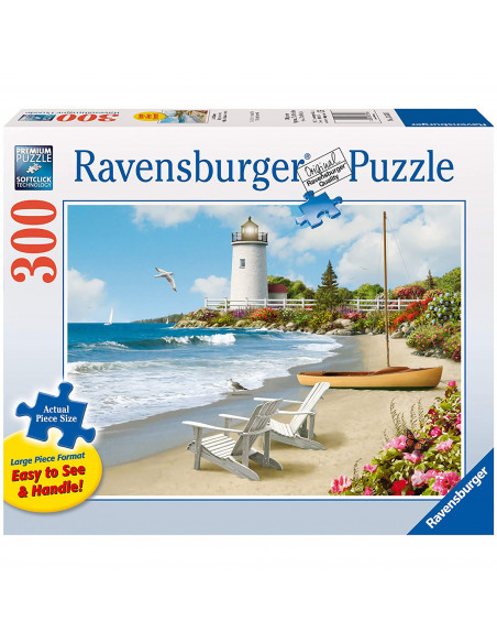 PUZZLE PLAJA, 300 PIESE,RVSPA13535