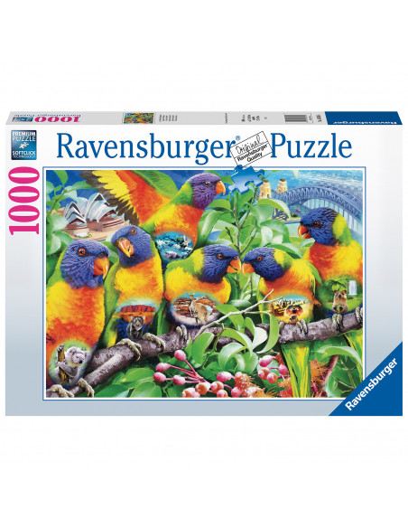PUZZLE TINUTUL LORIINILOR, 1000 PIESE,RVSPA16815