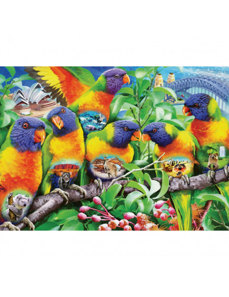 PUZZLE TINUTUL LORIINILOR, 1000 PIESE,RVSPA16815