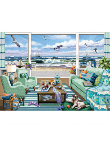 PUZZLE VEDERE LA PLAJA, 1000 PIESE,RVSPA16817